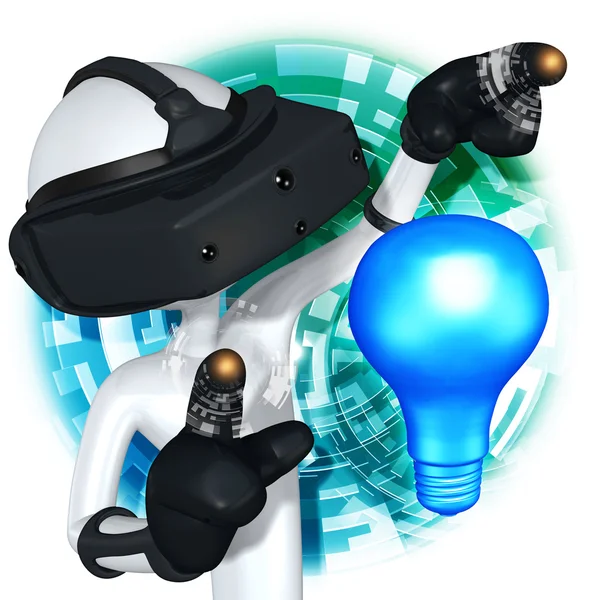 Virtual Reality Vr Concept — Stockfoto