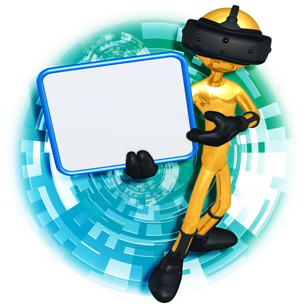 Virtual Reality vr Konzept — Stockfoto