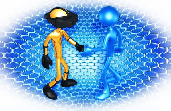 Conceito de Realidade Virtual VR — Fotografia de Stock