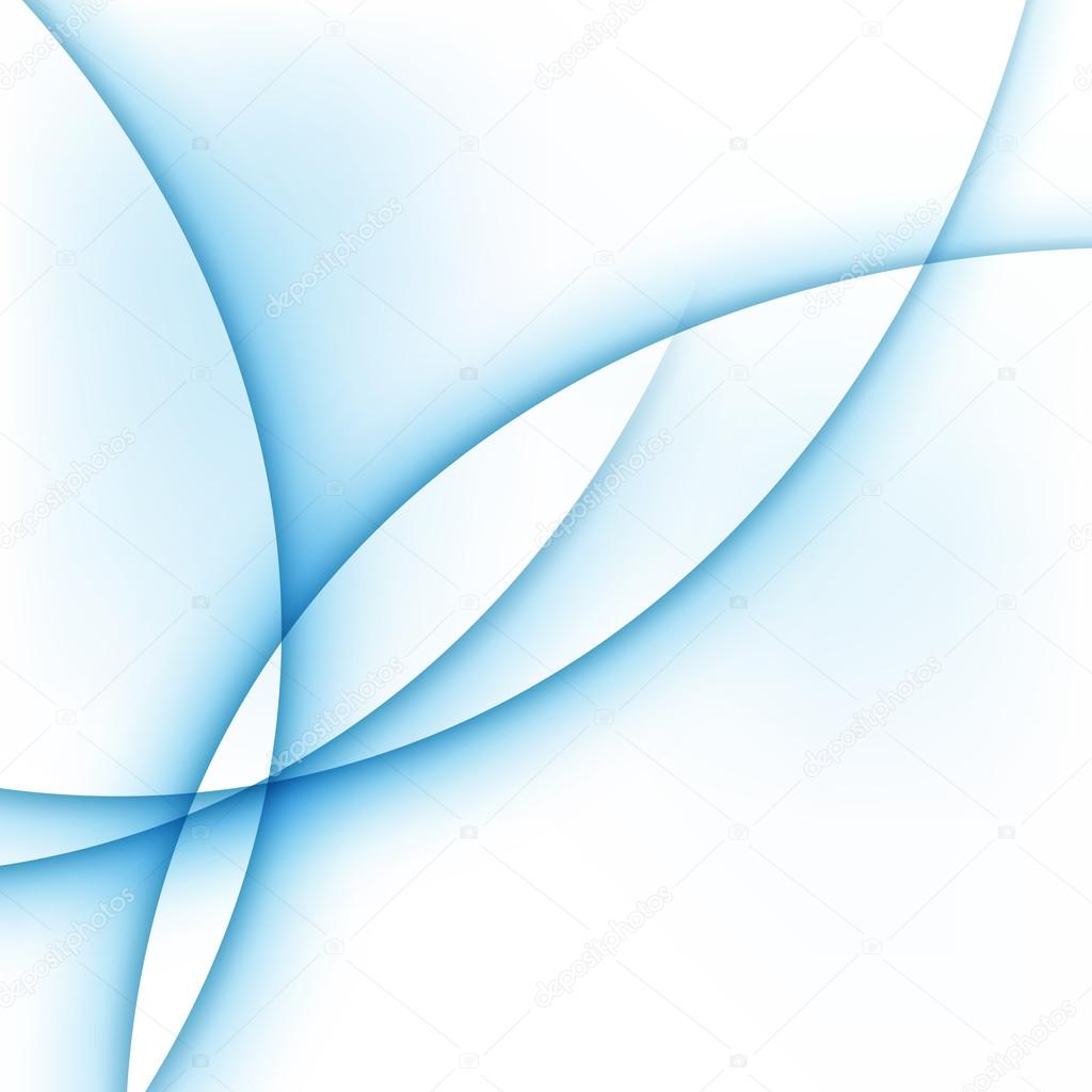 Background Blue Wave Abstract Soft Light Vector Square Stock