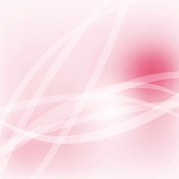 Lumière douce lignes pastel ciel rose Illustration de fond — Image vectorielle