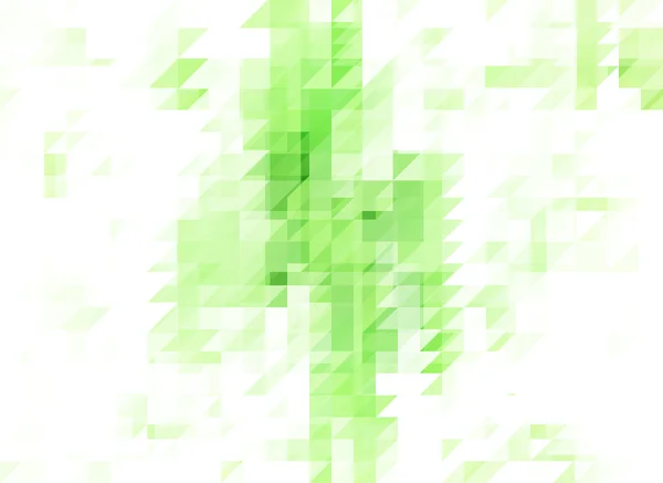 녹색 백색 삼각형 파스텔 배경 — 스톡 벡터