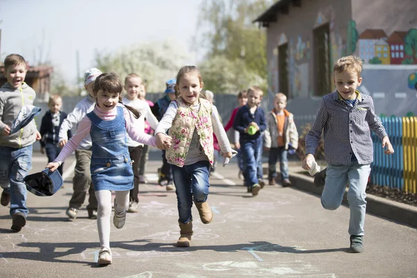 Vitryssland Staden Gomil Maj 2019 Öppet Hus Dagis Grupp Barn — Stockfoto