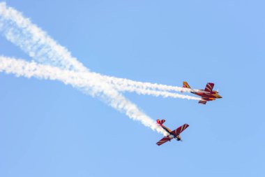 Kazan, Rusya Federasyonu - 25 Temmuz 2020: Havacılık tatili 