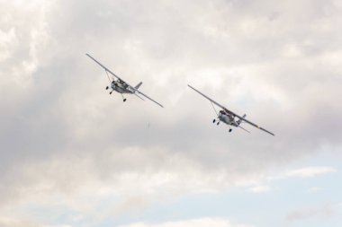 Kazan, Rusya Federasyonu - 25 Temmuz 2020: Havacılık tatili 