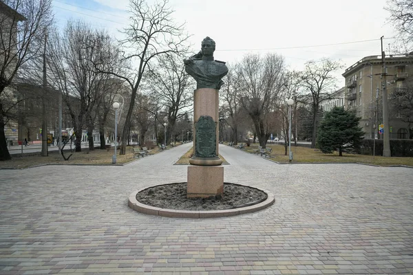 Volgogrado Rusia Mayo 2021 Busto Del Dos Veces Héroe Unión — Foto de Stock