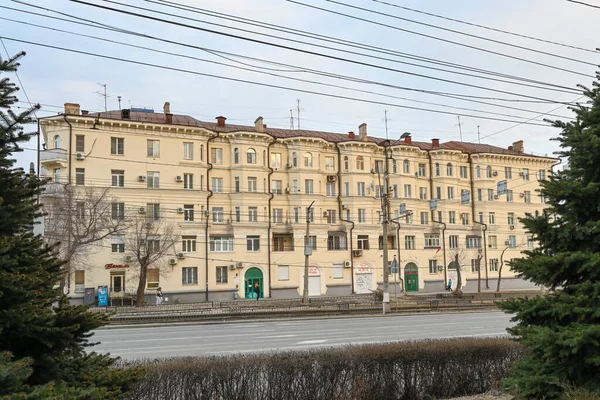 Wolgograd Russland Juni 2021 Altes Stalin Haus Zentrum Von Wolgograd — Stockfoto