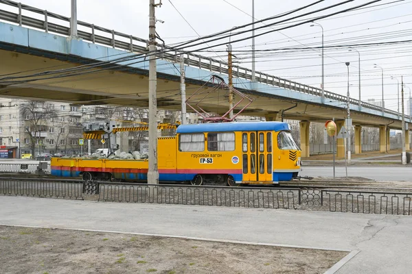Volgograd Rusia Junio 2021 Tranvía Mantenimiento Conocido Como Tranvía Cabrio — Foto de Stock