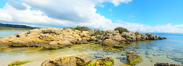 Rocks in Alghero shore — Stock Photo, Image