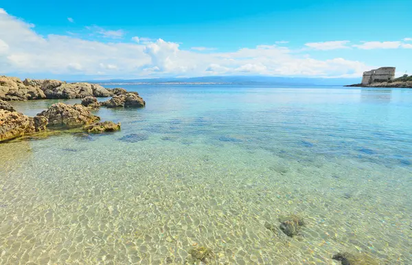 Clear water in Alghero — Stock Photo, Image