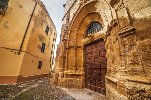 Santa Maria cathedral in Alghero — Stock Photo, Image