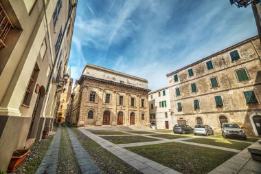 Piazza del Teatro Alghero'da