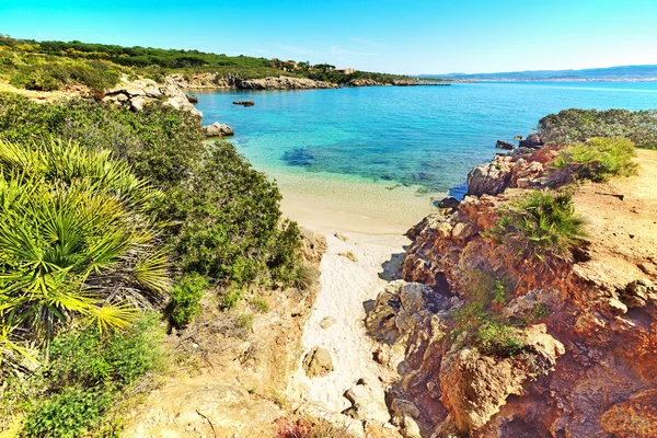 Małej zatoczce na Sardynii — Zdjęcie stockowe