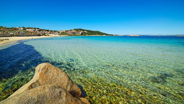 Kamienie Plaży Cala Battistoni Włochy — Zdjęcie stockowe