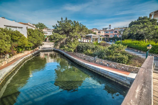 Small Canal Porto Rotondo Sardinia — Stock Photo, Image