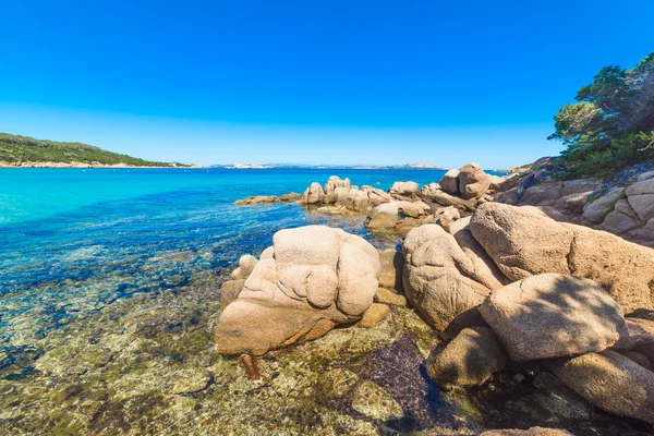 Cala Battistoni Día Despejado Cerdeña — Foto de Stock