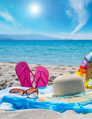 Kumsaldaki aksesuarlar