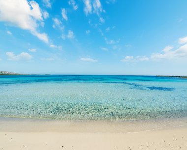 Bulutların üzerinde la pelosa beach