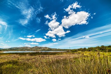 kırsal üzerinde bulutlar gökyüzü