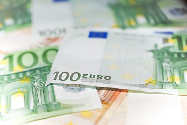 100 Euro Not yakın çekim