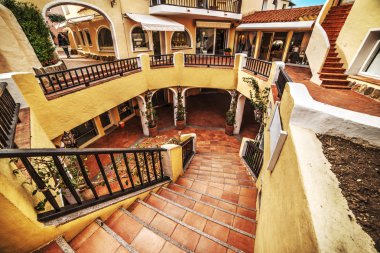 Porto Cervo güzel merdiven