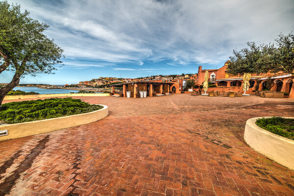 world famous Piazzetta in Porto Cervo