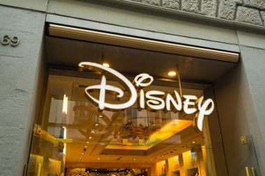 Disney depolamak işareti dei Calzaiuoli yolu