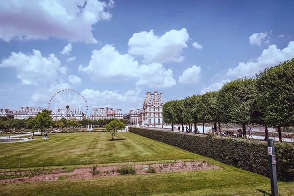 Jardín Las Tullerías París Francia —  Fotos de Stock