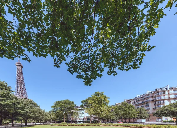 Paisaje Urbano París Soleado Día Verano Francia —  Fotos de Stock