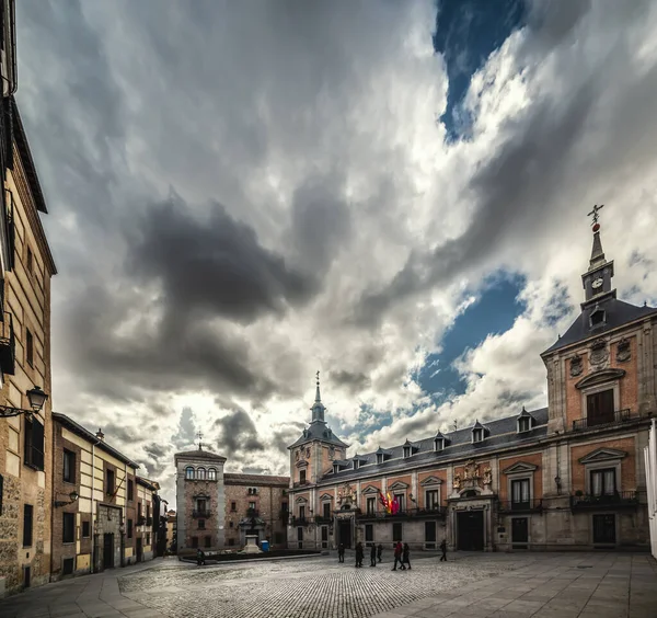 Dramatic Sky Fuerzas Armadas Cathedral Madrid Spain — Stock Photo, Image