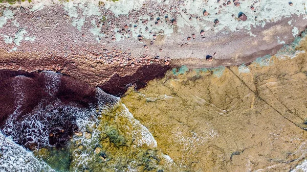 Alghero Felsige Küste Von Oben Gesehen Sardinien Italien — Stockfoto