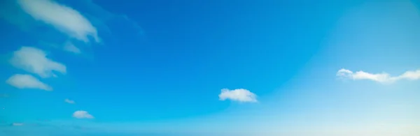 Blue Sky Small Clouds Florida Usa — Stockfoto