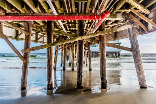 Daytona Beach Pier Seen Boardwalk Florida Usa —  Fotos de Stock