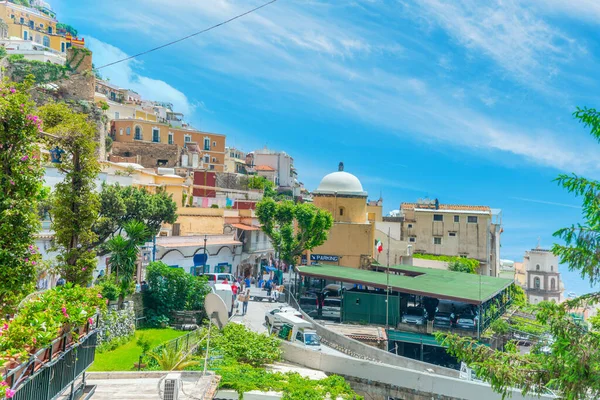 City Life Wonderful Positano Amalfi Coast Italy — Stockfoto