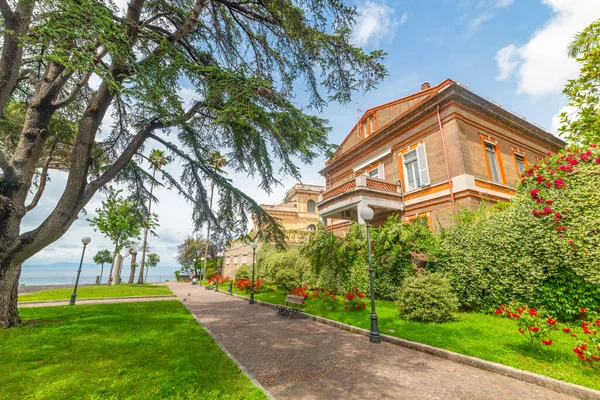 Villa Comunale Park Sorrento Itália — Fotografia de Stock