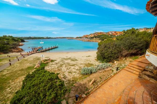Small Beach World Famous Porto Cervo Sardinia Italy — Stock Photo, Image