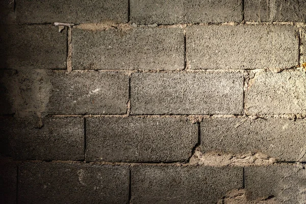 Grunge Grey Brick Wall Background — Stock Photo, Image