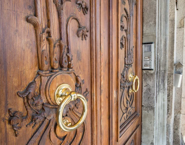 Brass knocker — Stock Photo, Image