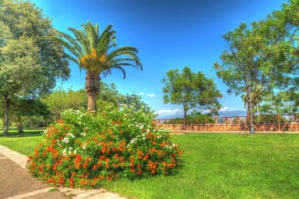 Jardín HDR — Foto de Stock