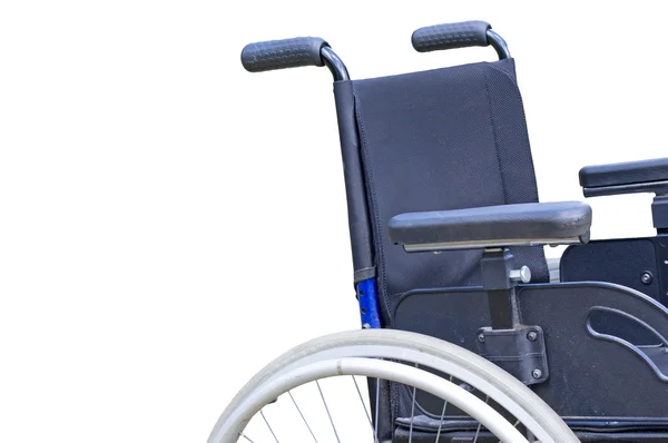 Rollstuhl auf weiß — Stockfoto