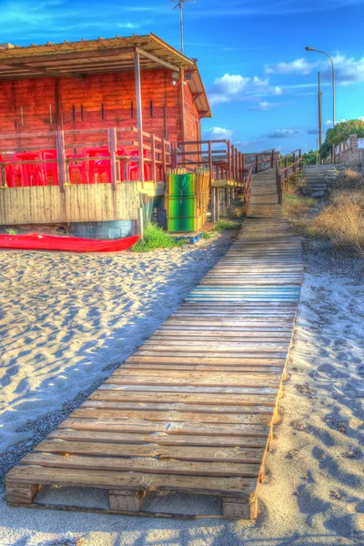 Hdr boardwalk — Stock Photo, Image