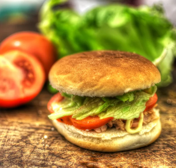 Tuna sandwich — Stock Photo, Image