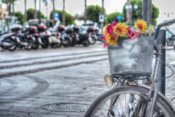 Hdr bike — Stock Photo, Image