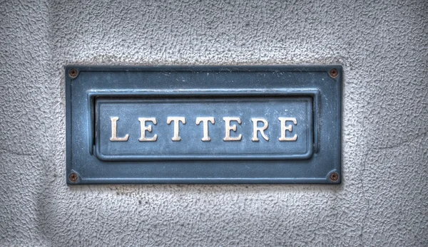 Vintage mailbox — Stock Photo, Image