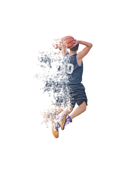 Explosive player — Stock Photo, Image