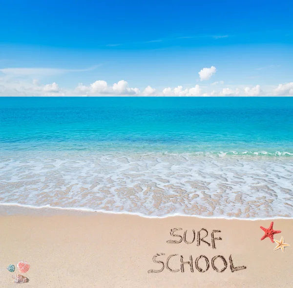 Surf school — Stock Photo, Image