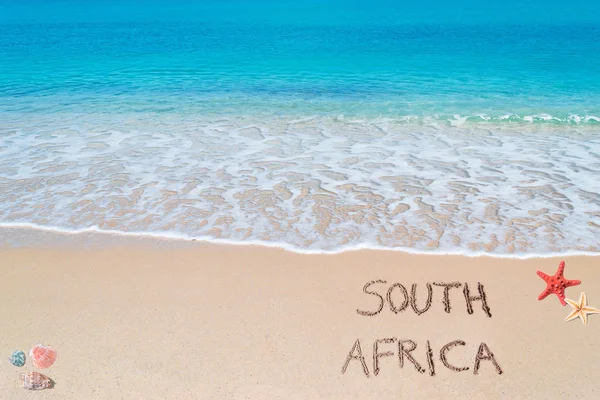 Південна Африка написання — стокове фото