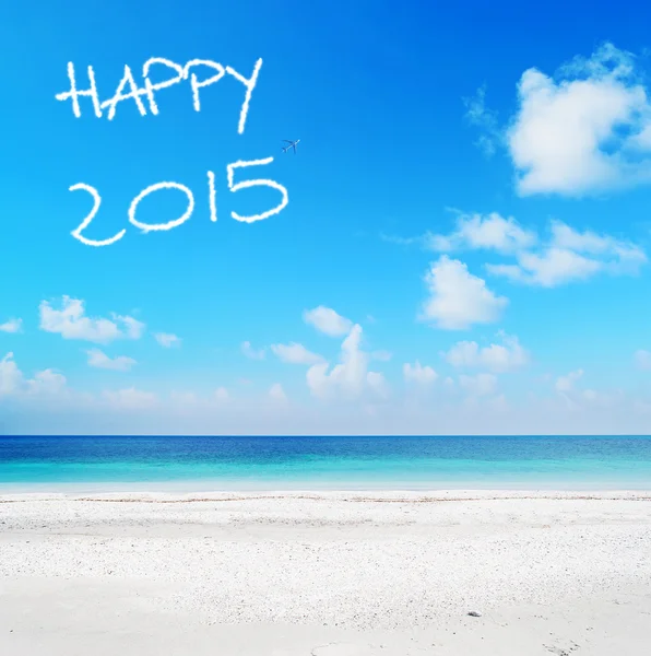 Happy 2015 writing — Stock Photo, Image