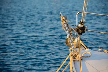 dock cihazına bağlı tekne