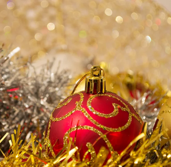 Red ball close up — Stock Photo, Image